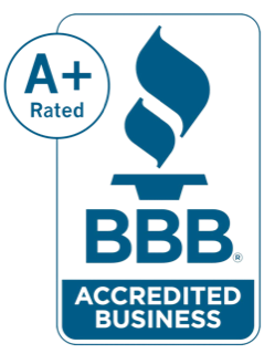 BBB Accredited Business, A+ rated
